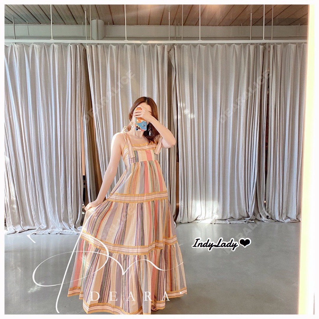 ตัวเดรสสายเดี่ยว งานสวย