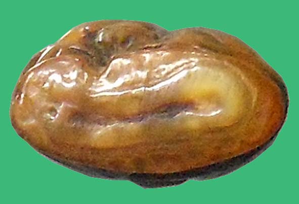 พระปิดตาเขี้ยวเสือแกะเก่า