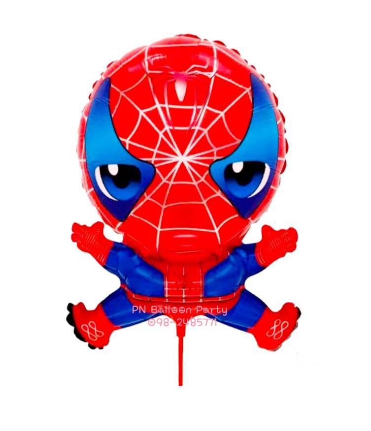 ลูกโป่งก้านสไปเดอร์แมน Spider Man Balloon