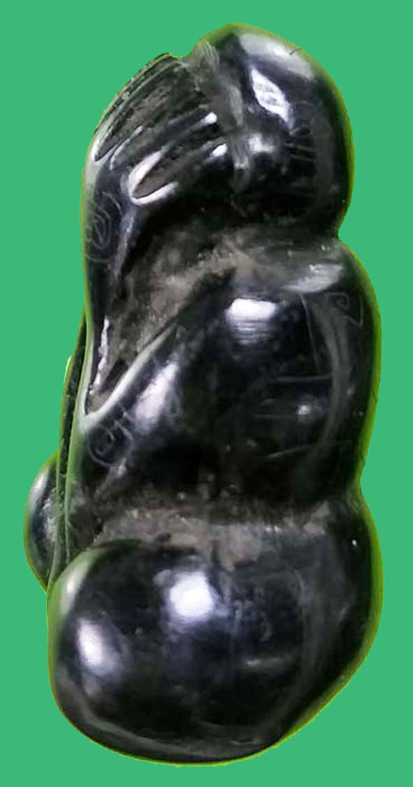 พระปิดตาหลวงพ่อปล้องวัดหลุมดิน องค์ที่ 1