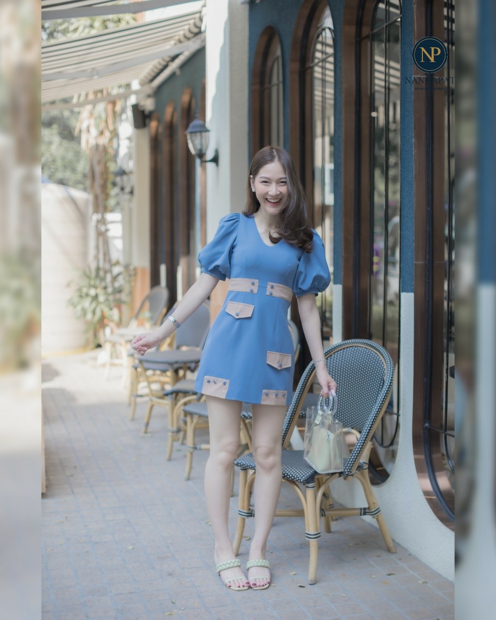 เดรสผ้าดีหนานุ่มใส่สบาย