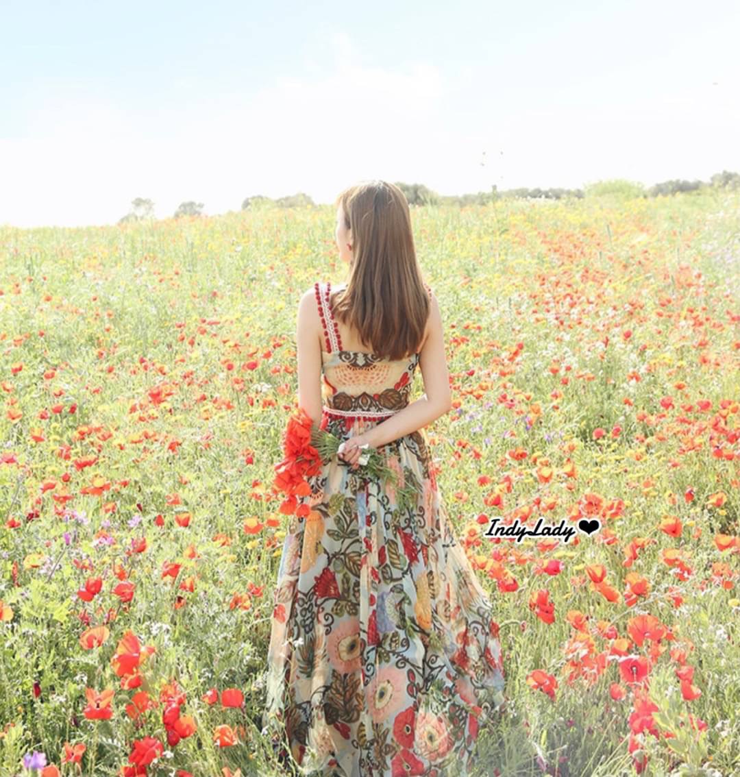 Maxi dress ตัวเดรสสายเดี่ยว