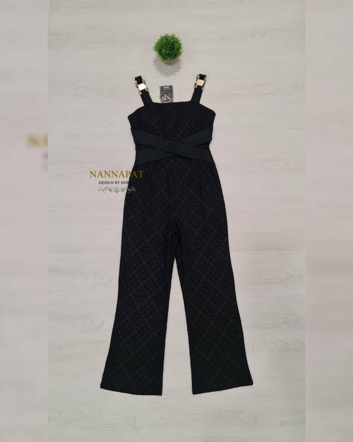 จั้มสูทงานซิปหลัง มีฟองน้ำอก