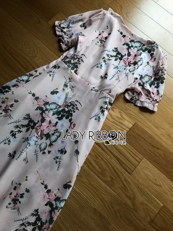 Lady Miranda Country Chic Wrap Dress