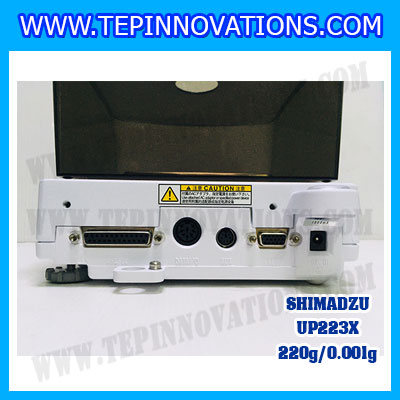 เครื่องชั่งดิจิตอล ทศนิยม 3 ตำแหน่ง รุ่น UP223X 220gx0.001g เครื่องชั่งละเอียดสูง220g เครื่องชั่งน้ำหนัก220g ตาชั่ง220กรัม พิกัดน้ำหนัก 220g ความละเอียด 0.001g ยี่ห้อ SHIMADZU รุ่น UP223X