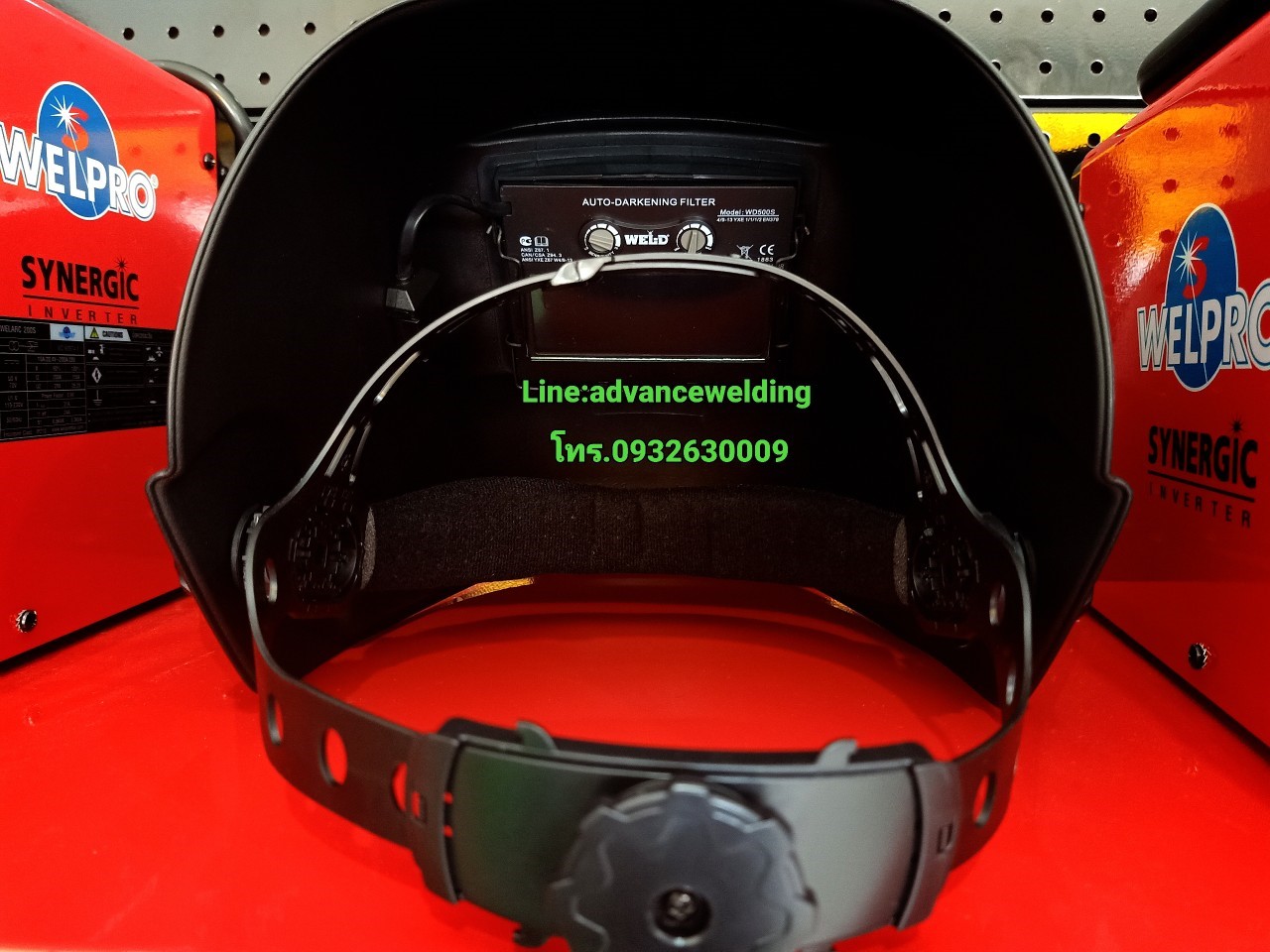 หน้ากากเชื่อมAUTO WEL-Dรุ่นWD500S