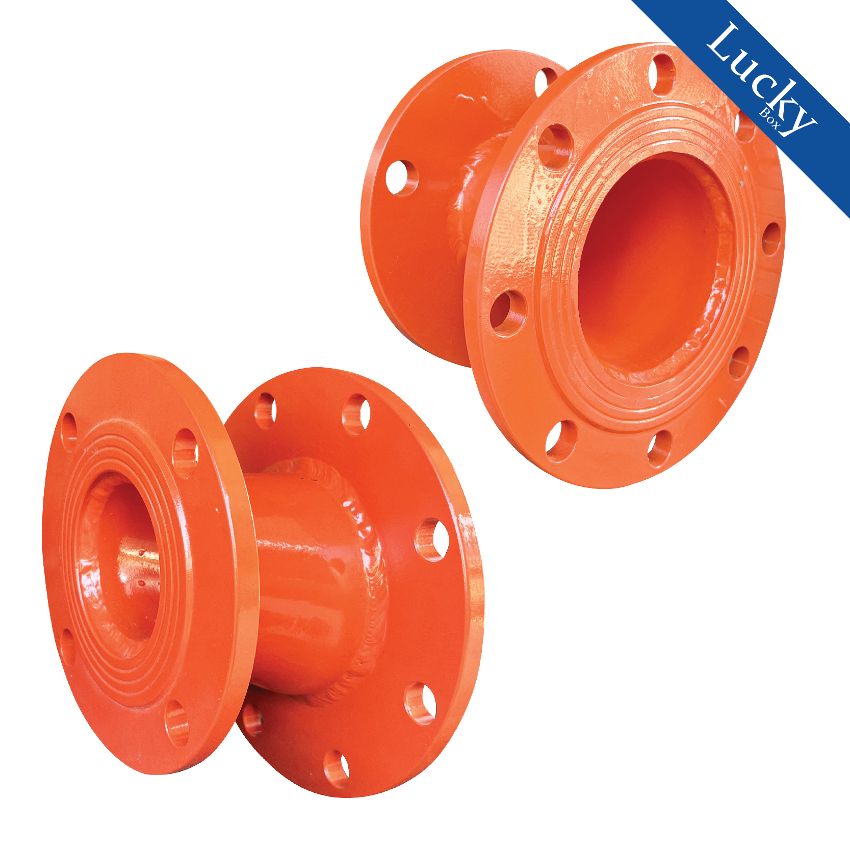 ข้อต่อเชื่อมชน ข้อลดเบี้ยวหน้าแปลน ขนาด 2-1/2x4 นิ้ว (Butt Weld Eccentric Reducer)