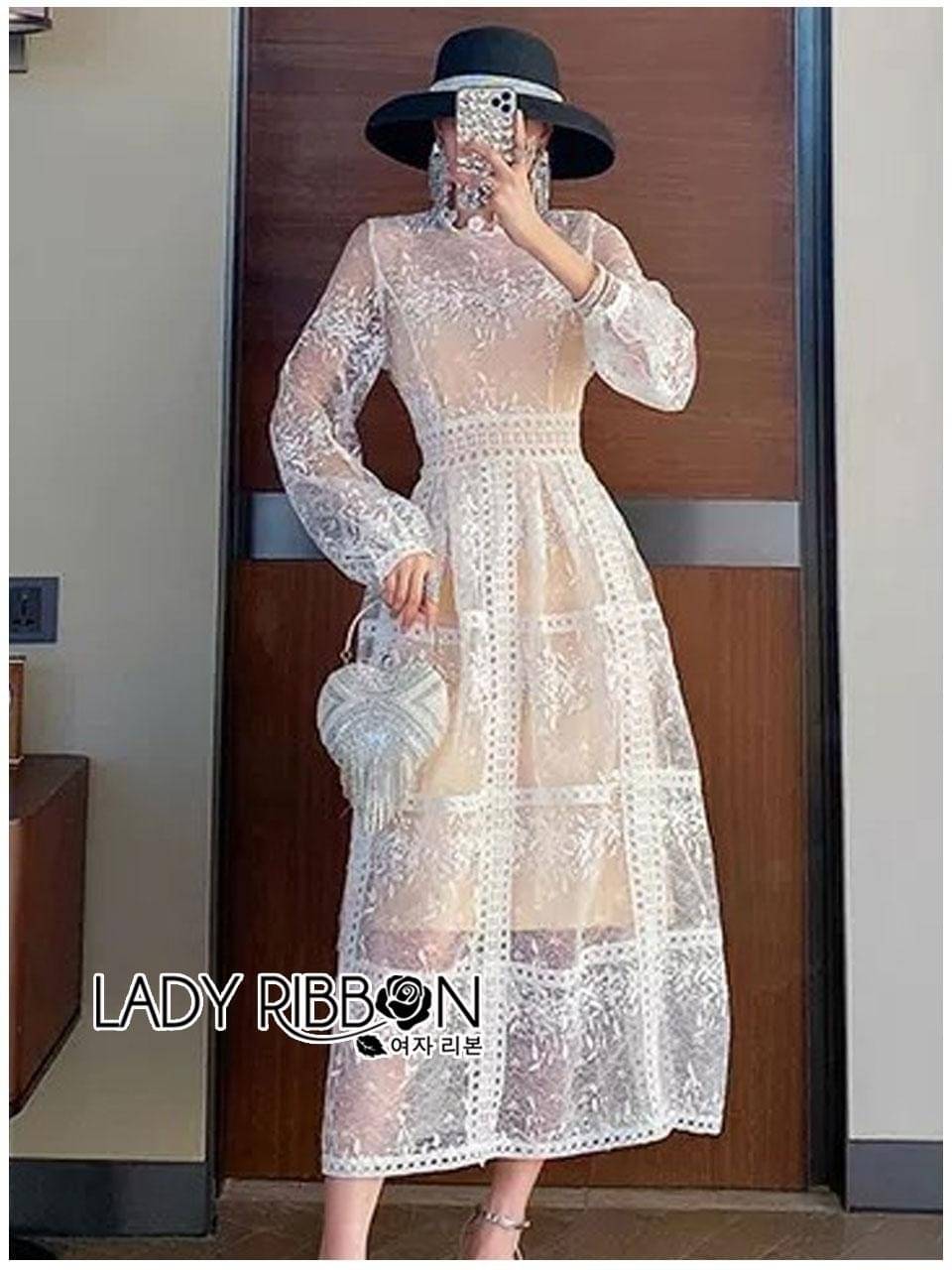 เดรสยาวผ้าโปร่ง