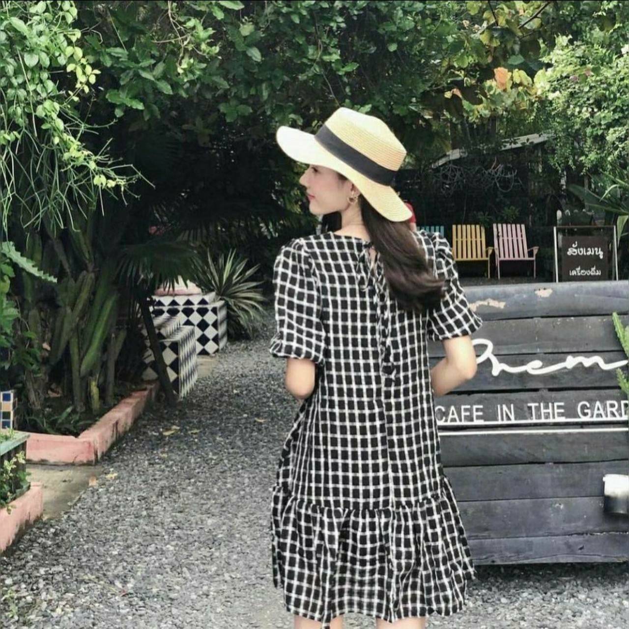 เดรสลายซิปหลัง