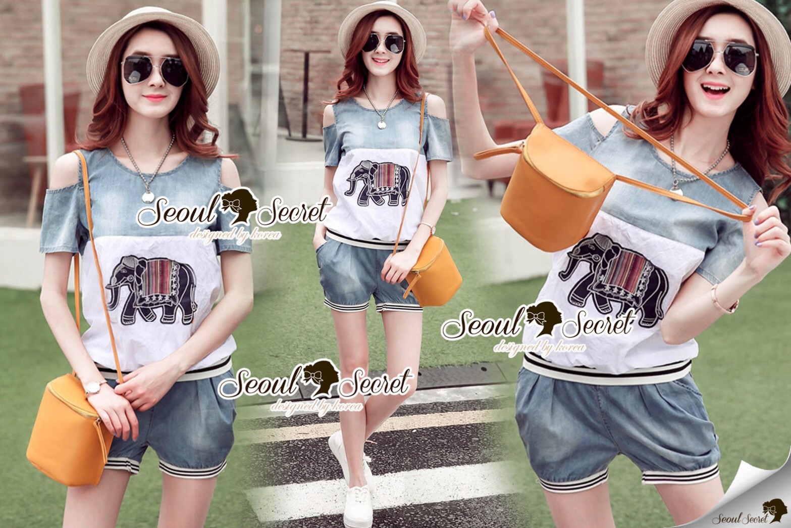 Say's... Pachydermy Chic Denim Set