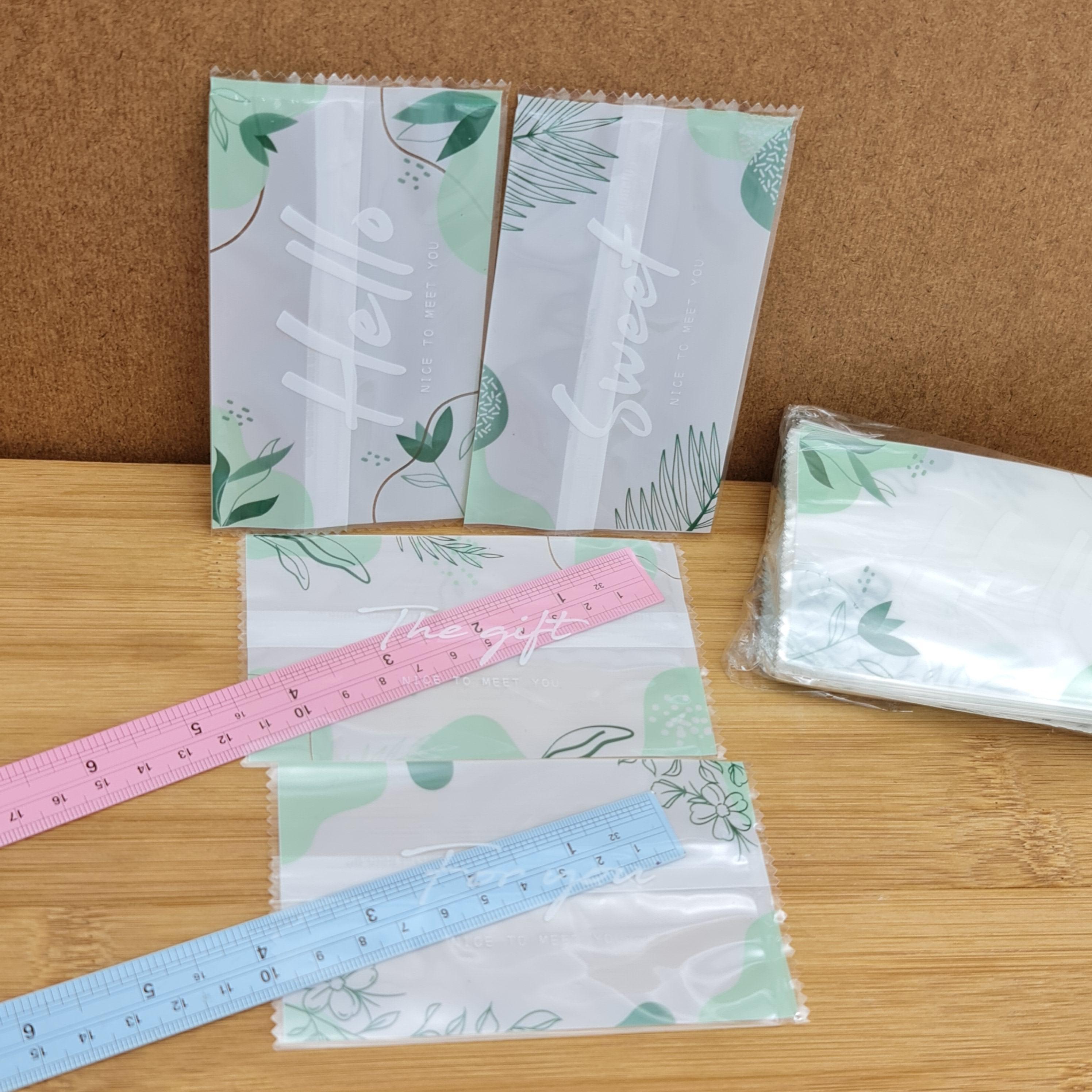 ✅🇹🇭 ถุงซีล 7×12cm. ~100ใบ/แพ็ค ซองซีล พลาสติก แพ็คเกจ เบเกอรี่ j12