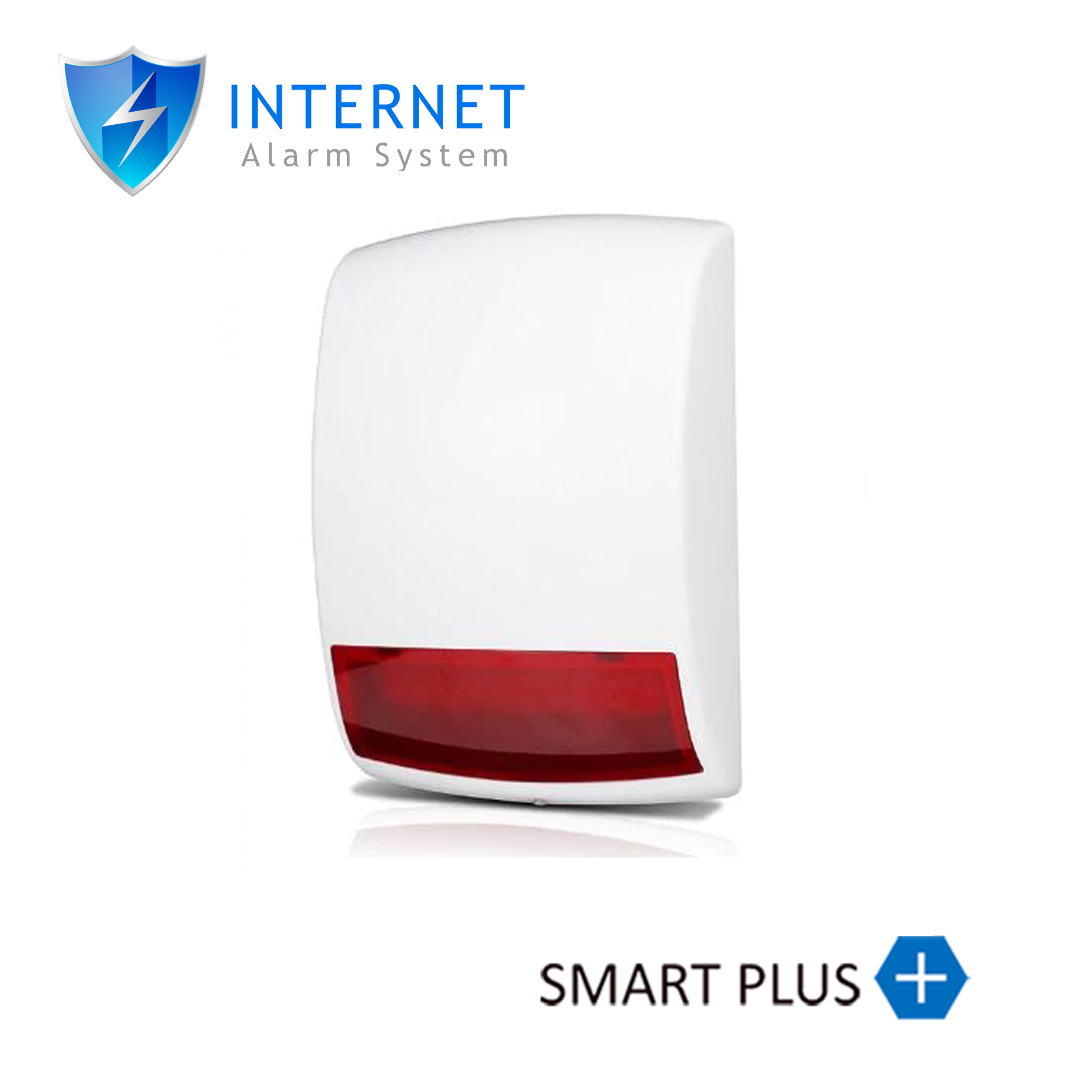 Wireless Out door Siren ไร้สาย สมบูรณ์แบบ ไม่ต้องเดินสายไฟ ไม่ต้องเดินสายสัญญาน (SM-SR03S)