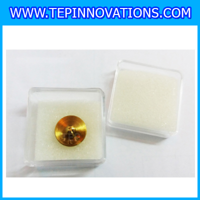 ตุ้มน้ำหนักทองเหลืองมาตรฐาน2g สำหรับสอบเทียบเครื่องชั่งน้ำหนักดิจิตอลทุกชนิด สอบเทียบน้ำหนักชั่งไม่เกิน2g