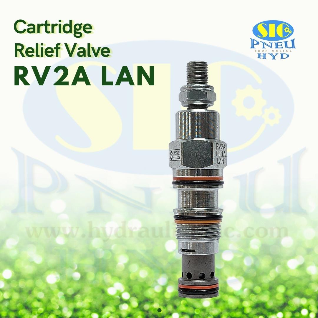 RV2A-T11A-LAN Cartridge Relief Valve เทียบ SUN Hydraulic รุ่น RVCA-LCN