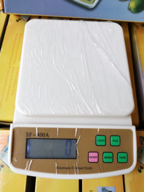 เครื่องชั่ง ตาชั่ง ดิจิตอล 10กิโลกรัม/1กรัม มีปุ่มกดหักน้ำหนักภาชนะ เก็บเงินปลายทางได้