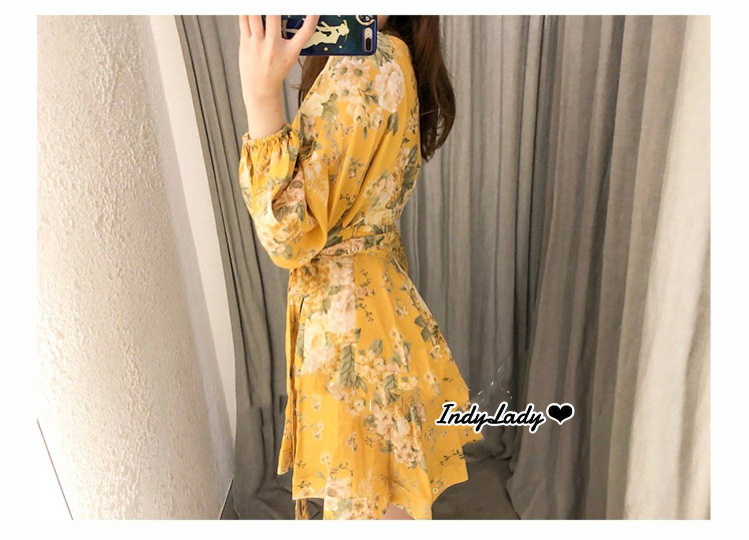 Mini Dress ทรงสวย ไขว้หน้า