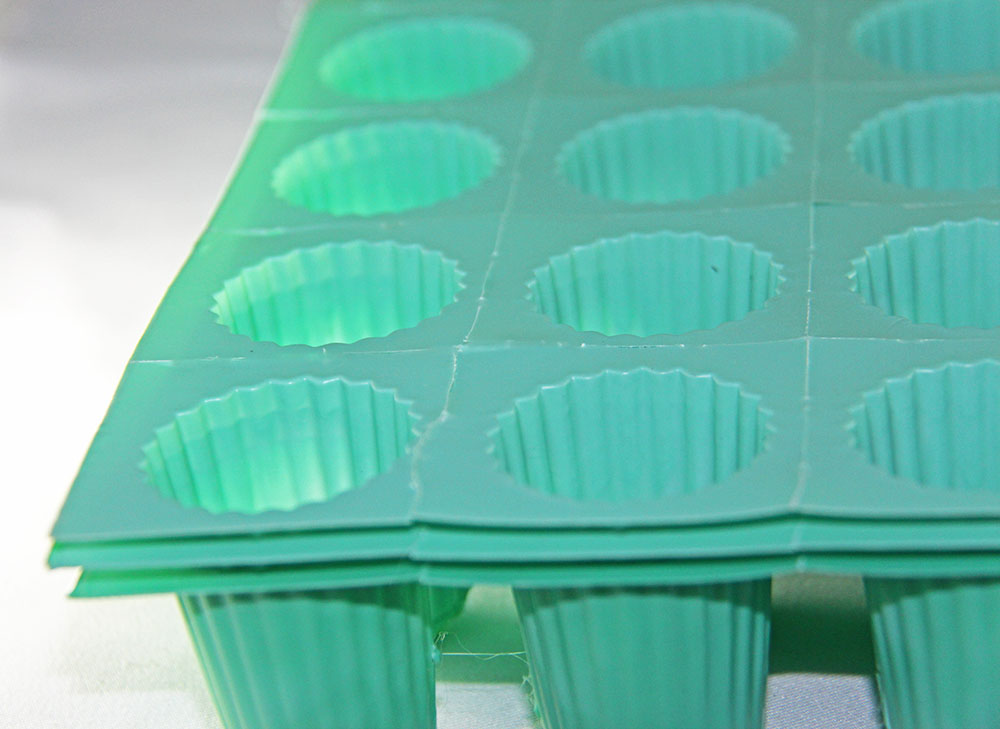 ถาดเพาะไฮโดรโปนิกส์ ถาดเพาะชำ ถาดเพาะกล้าสีเขียว 80 หลุม