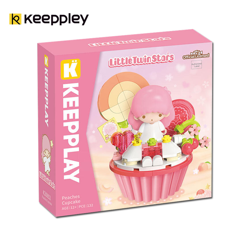 (สินค้าลิขสิทธิ์แท้) ชุดตัวต่อการ์ตูน Little Twin Stars x Keeppley