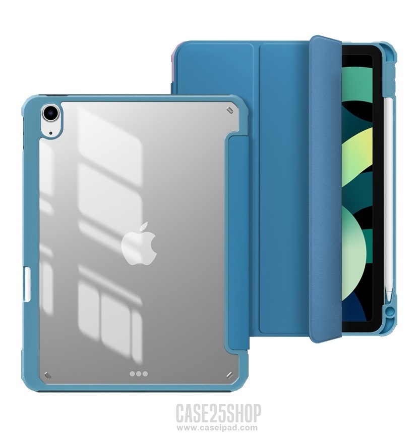 Smart Case Shockprrof หลังใส (มีที่เก็บปากกา) - เคส iPad 10.2" Gen 7/8/9