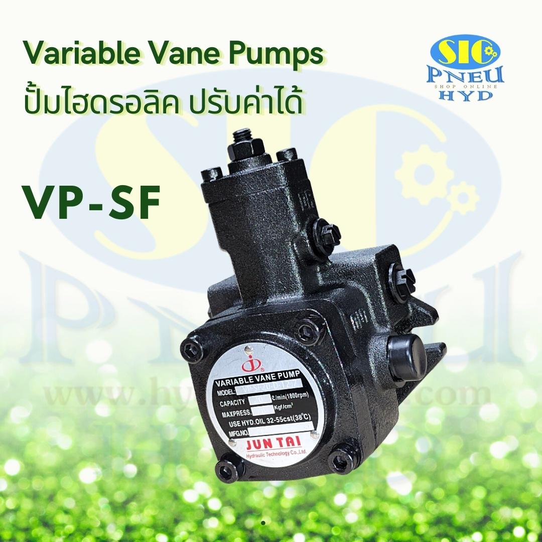 VP-SF08,12,15,20,30,40-D : Variable Vane Pump , ปั้มไฮดรอลิคแบบใบพัด ปรับค่าได้ JUNTAI