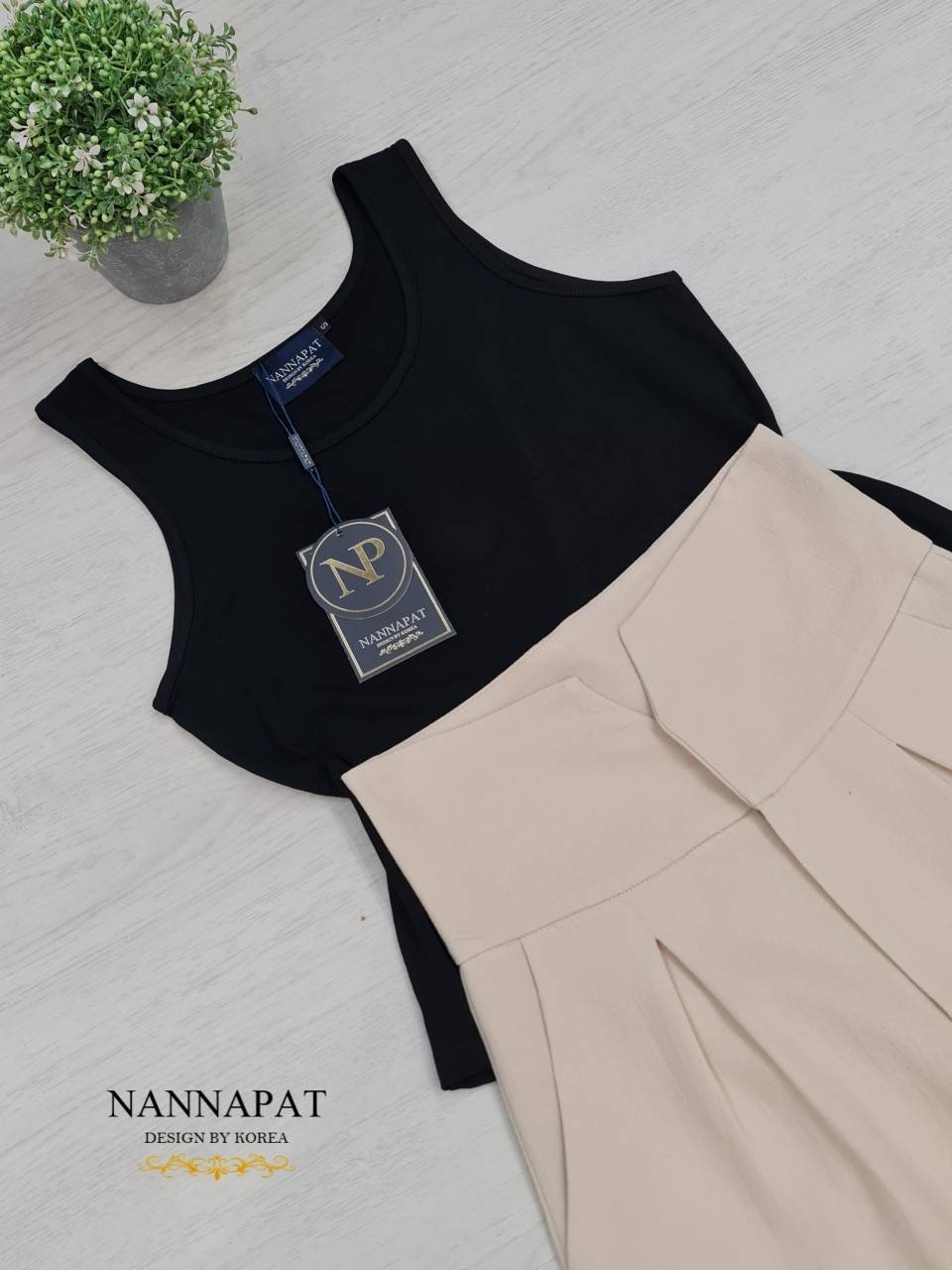 เสื้อกล้ามผ้ายืดหนานุ่ม