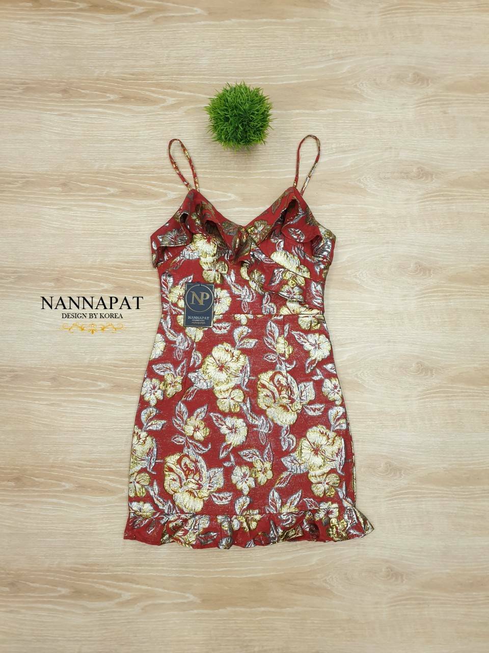 เดรสผ้าทอสั่งทำพิเศษ