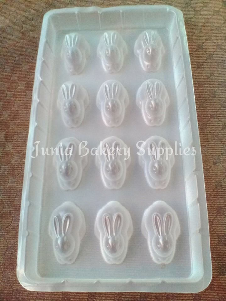 แม่พิมพ์ กระต่าย พลาสติกพีพี วุ้นแฟนซี เจริญ12 j12