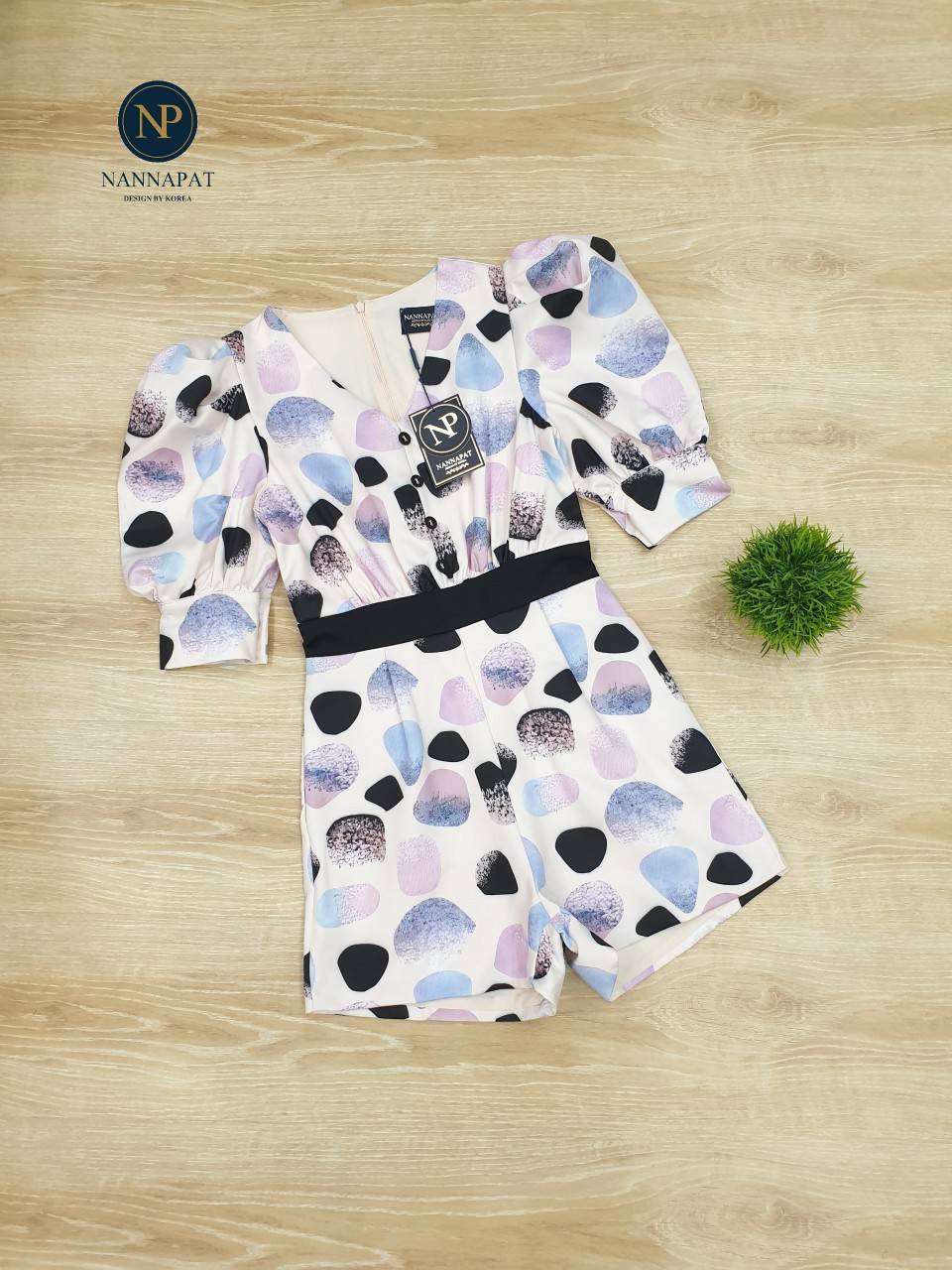 เพลสูทซิปหลังแขนตุ๊กตา