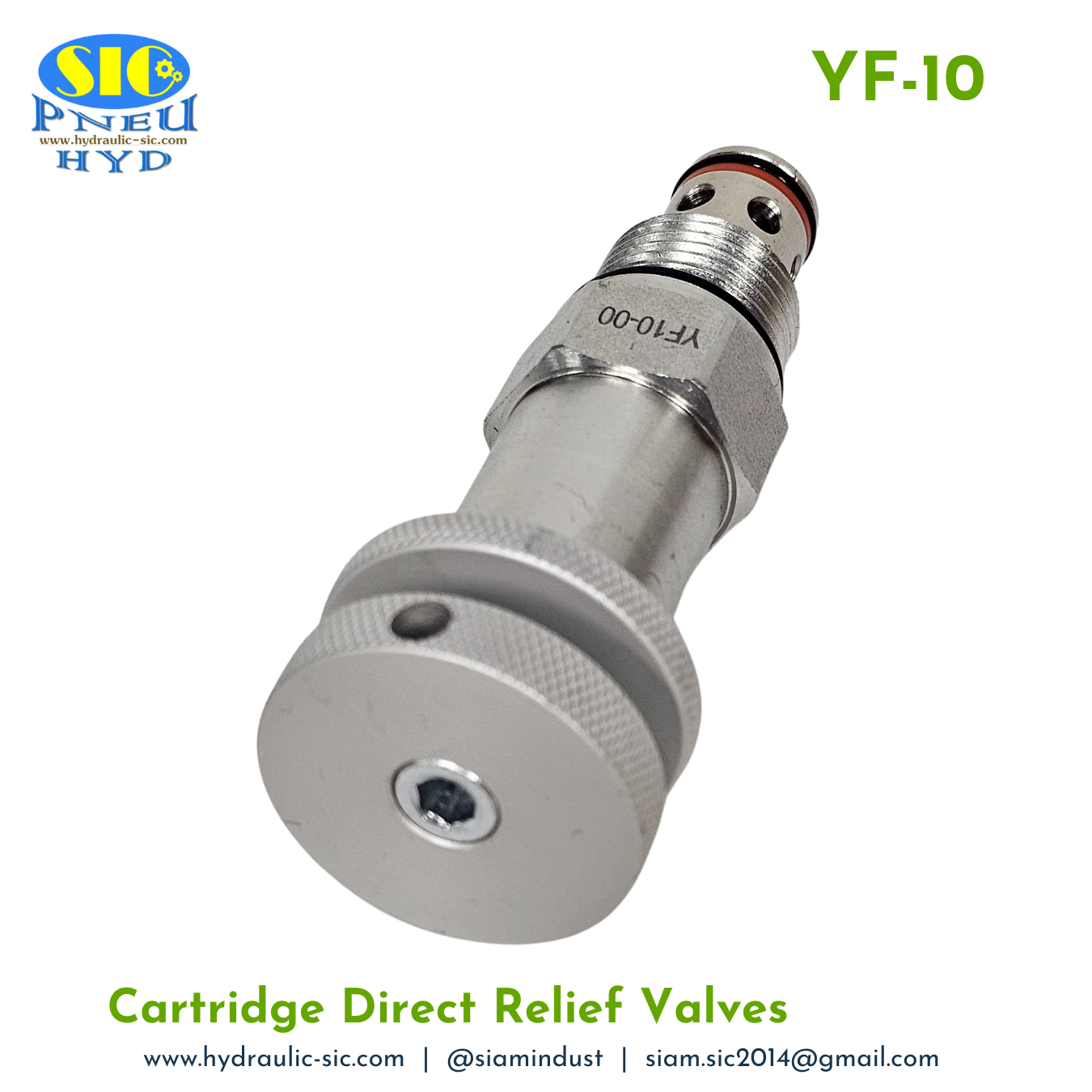YF-10 , YF-08 : Cartridge Direct Relief Valve YOUQUEN