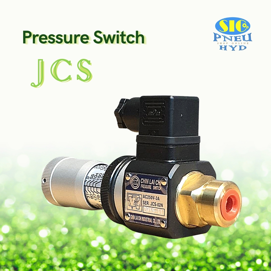 JCS-02N (Pressure Switch) เพรสเชอร์สวิทช์ สวิทช์แรงดันไฮดรอลิค