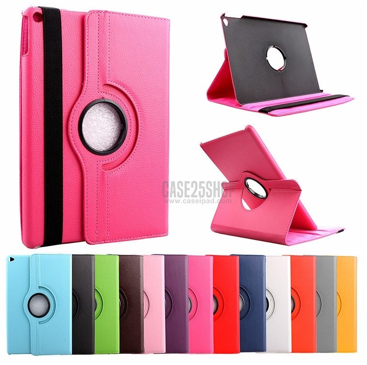 เคสสีพื้นหมุนได้ 360 องศา - เคส iPad Air 1/2