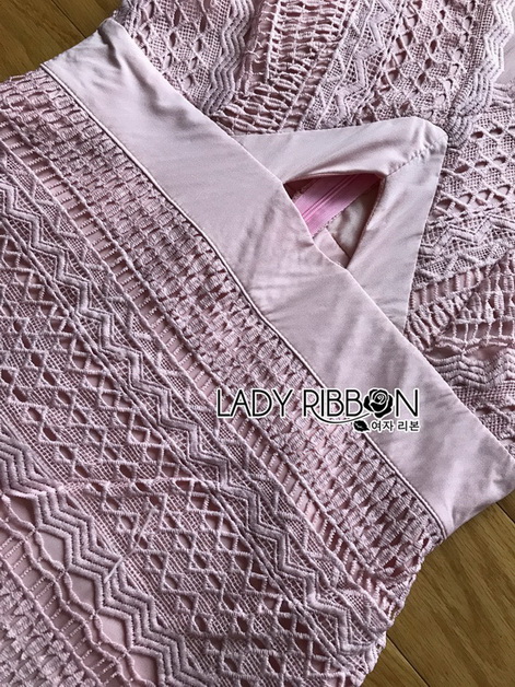 เดรสสั้นผ้าลูกไม้และทูลเล