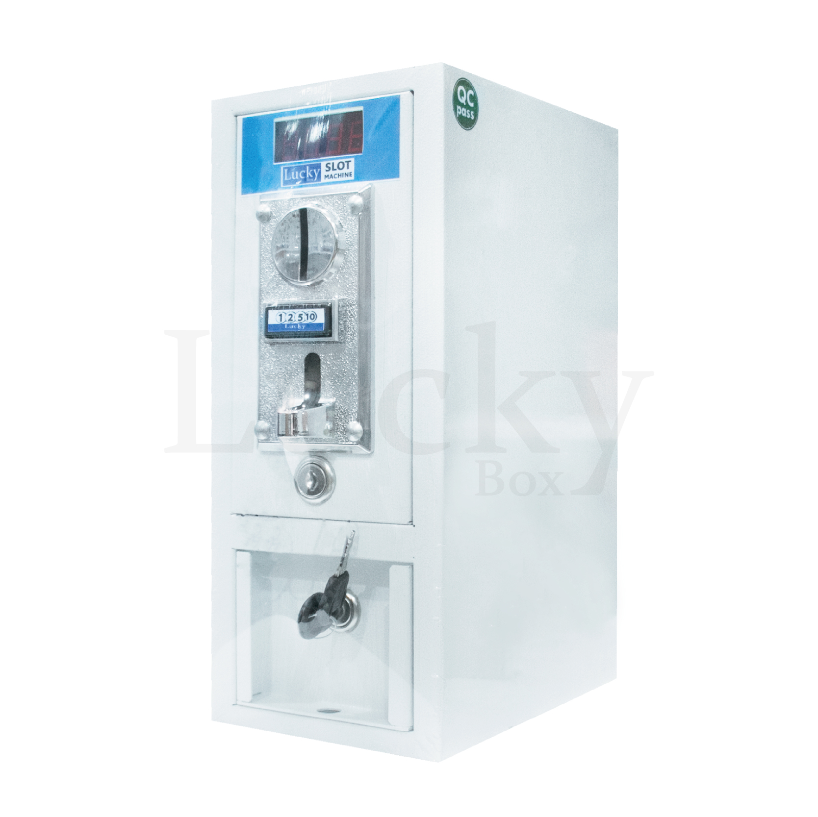 กล่องหยอดเหรียญรับทุกเหรียญ ระบบจับเวลา LK-99 พร้อมบอร์ด 30A