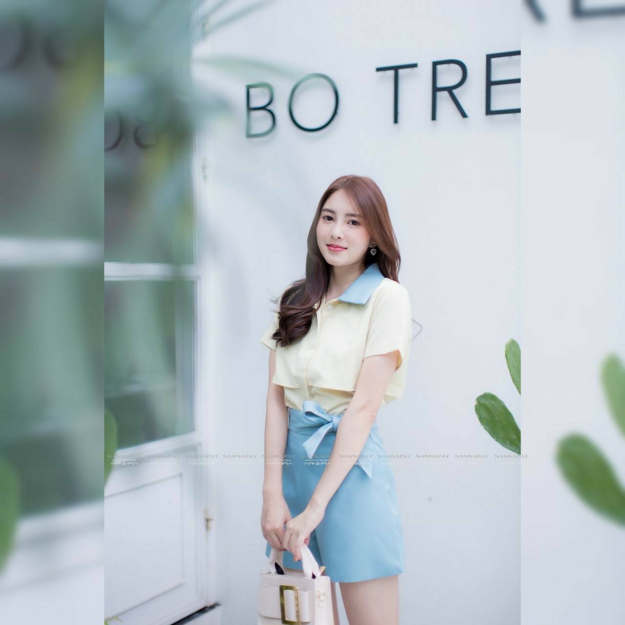 เสื้อคอปก กระดุมหน้า