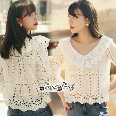 เสื้อทรงปล่อยเเขนเสื้อทรงยาว