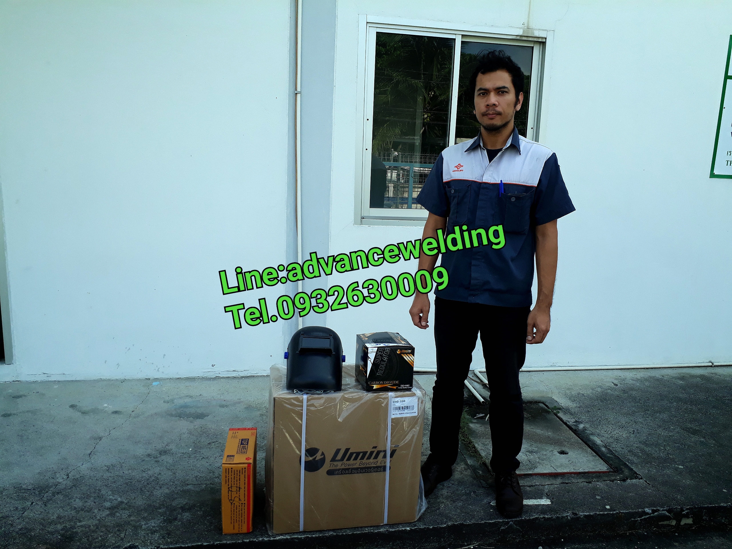 เครื่องเชื่อมซีโอทู UMINIรุ่นMIG200