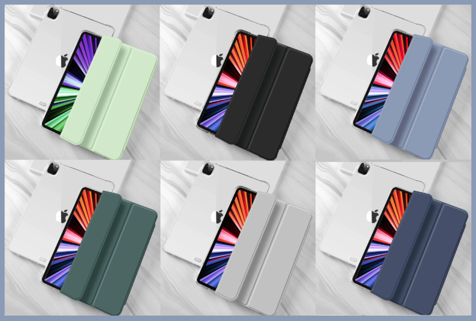 Smart Case หลังใสซิลิโคน TPU (มีที่เก็บปากกา) - เคส iPad Pro 11" Gen 3/4 (2021/2022)
