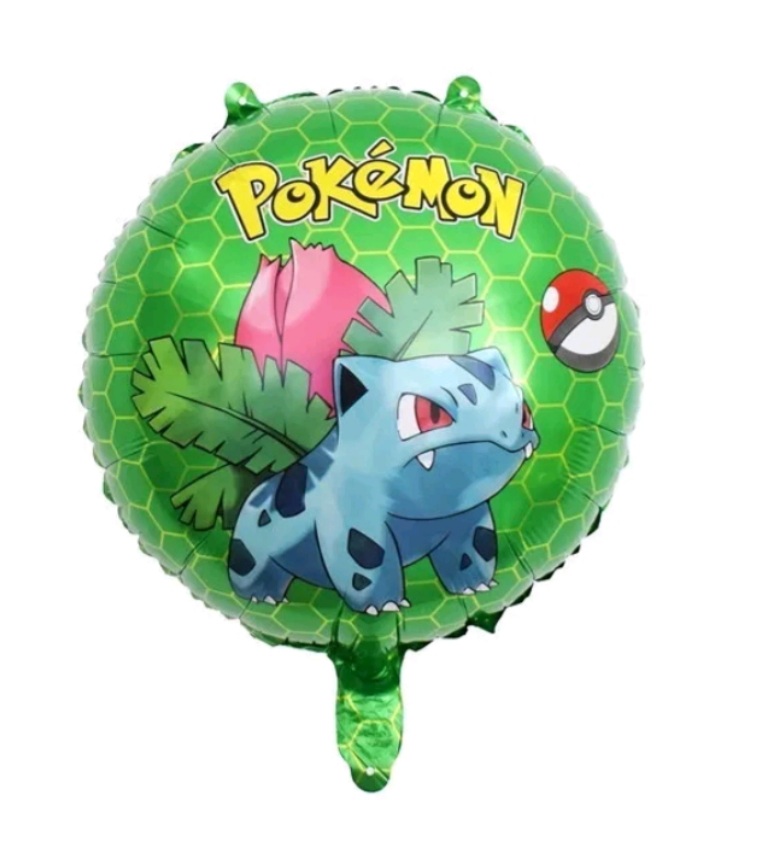 ลูกโป่งโปเกมอน ทรงกลม Pokemon Pikachu Balloon