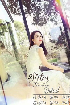 2Sister Made, White Elegant Sexy Maxi Dress แม็กซี่เดรสลูกไม้สีขาว เ