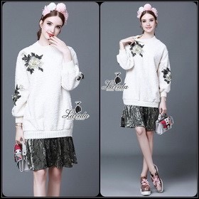Lavida Floral embroidery fashion