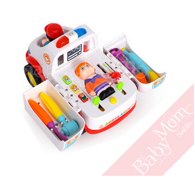 ็Huile รถพยาบาล ของเล่น Almighty Ambulance