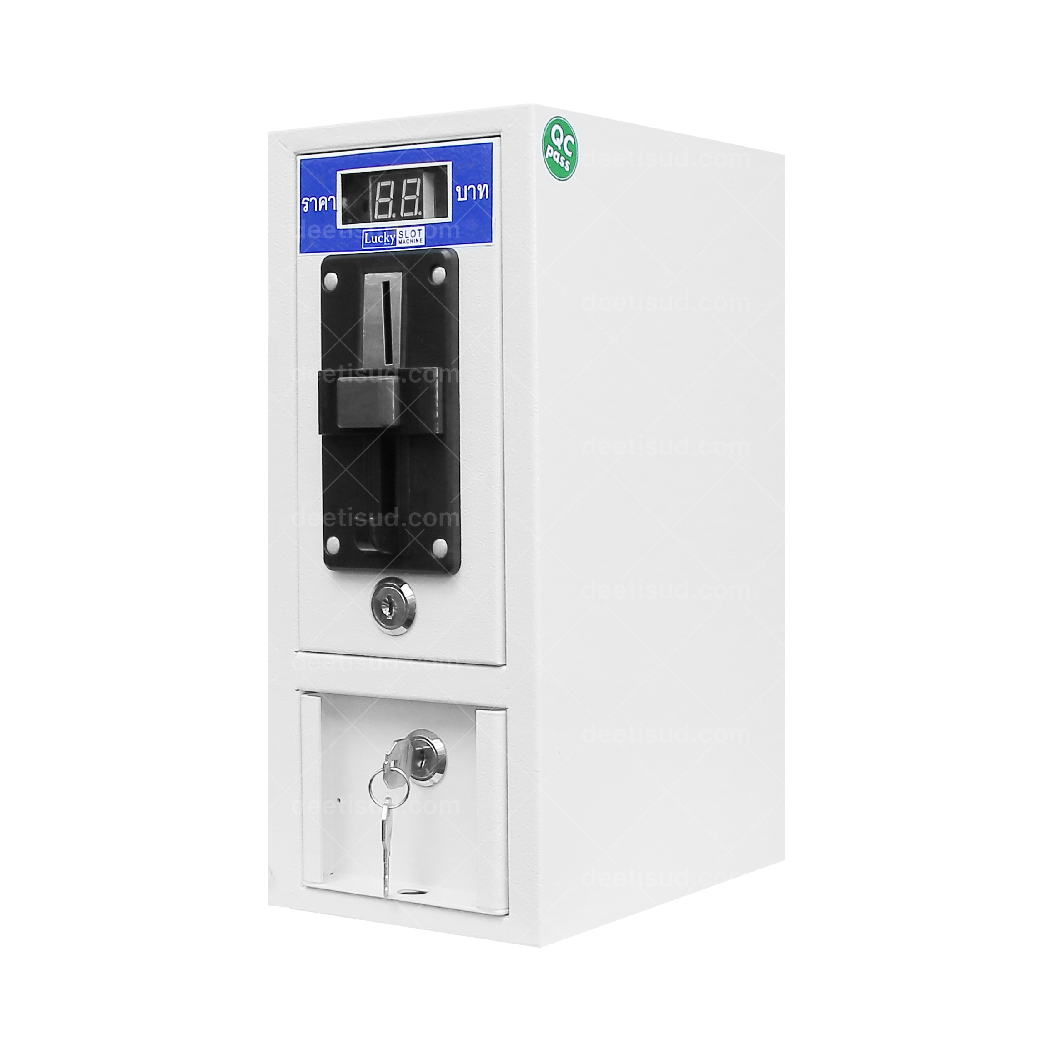 กล่องหยอดเหรียญระบบอัตโนมัติ รุ่นLK626 พร้อมบอร์ด LK-102