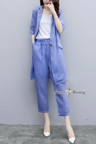 เสื้อคลุมยาวเสื้อซับในกางเกง
