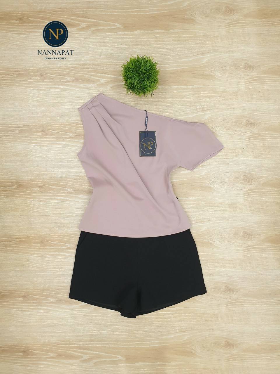 เสื้อซิปหลังเปิดไหล่เซ็กซี่