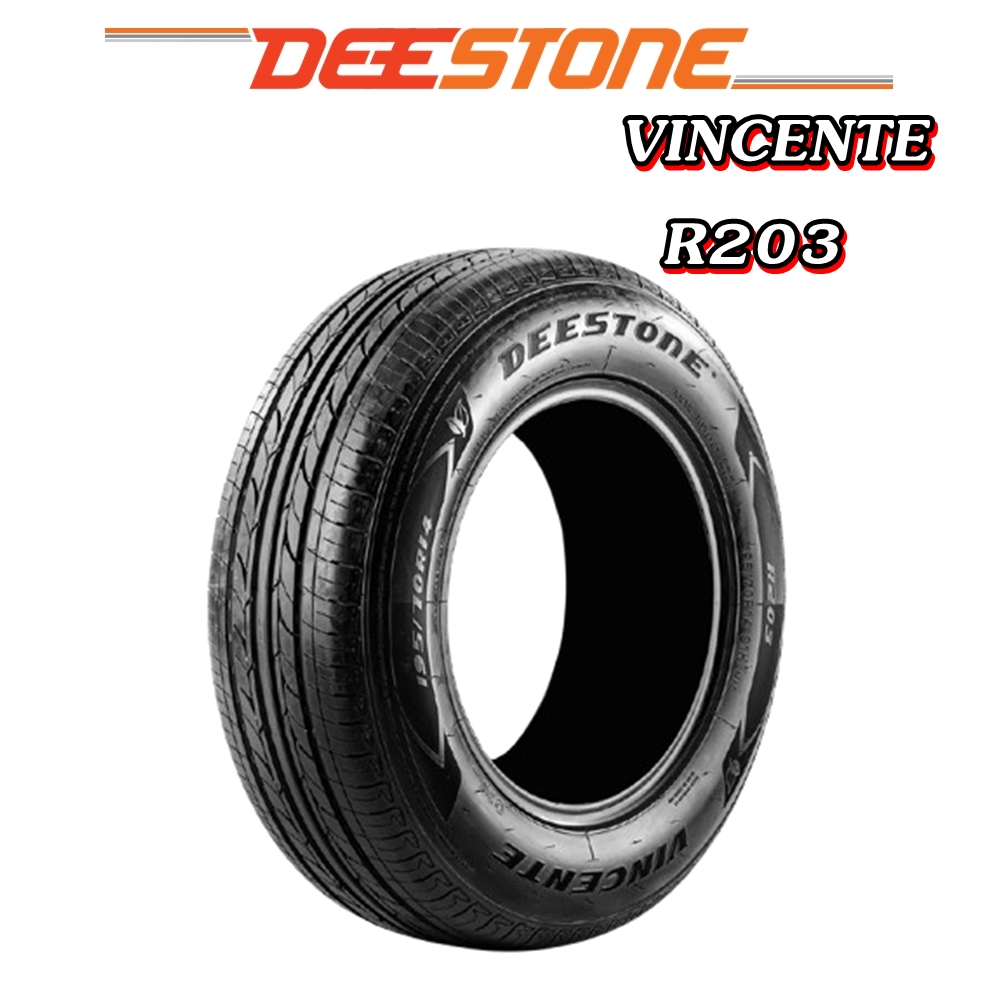 ยางรถยนต์ขอบ13 ขนาด 185/70R13 ยี่ห้อ DEESTONE รุ่น R203 +จุ๊ปลมฟรี