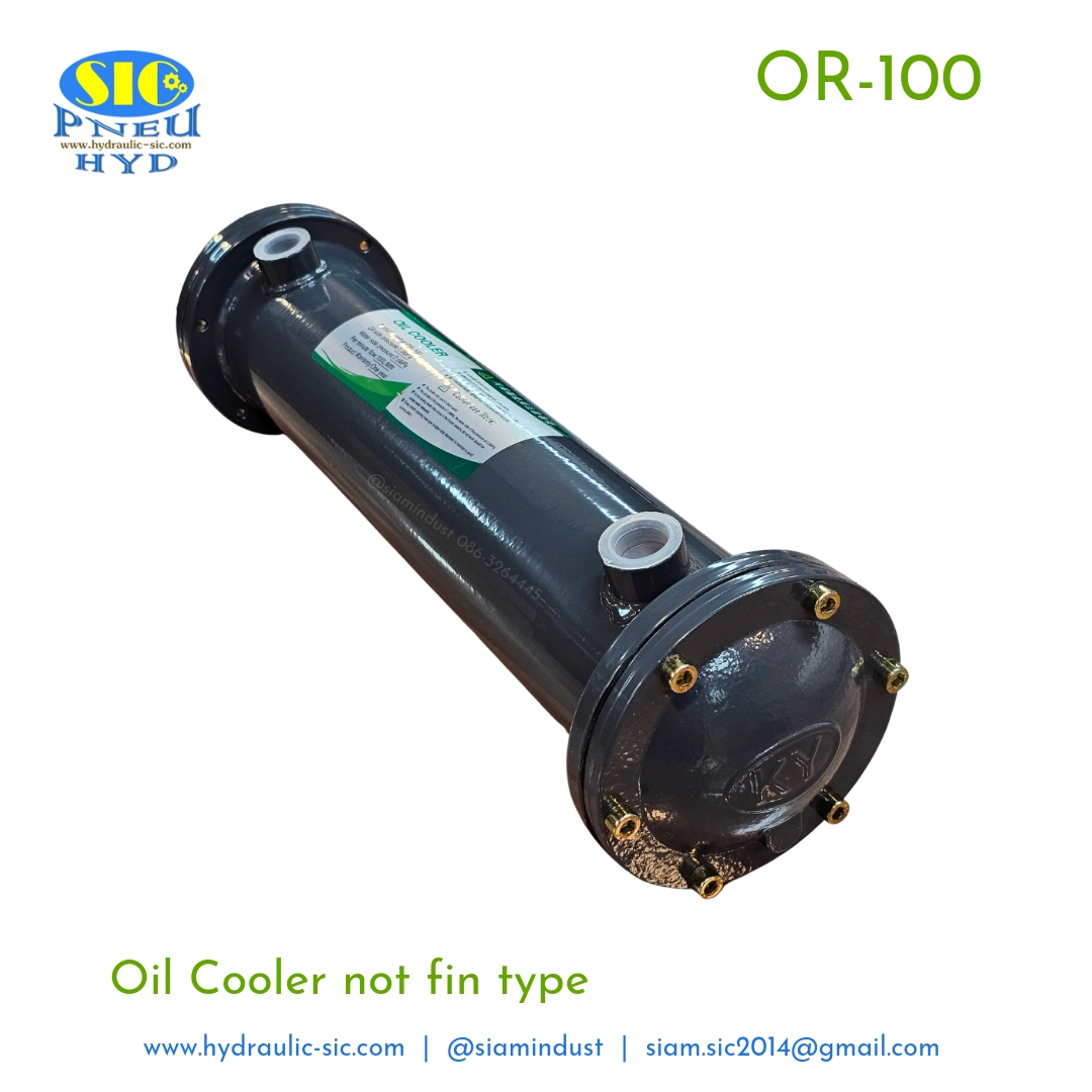 OR-100 : KY-OR-100 Oil Cooler 100 LPM No Fin Type