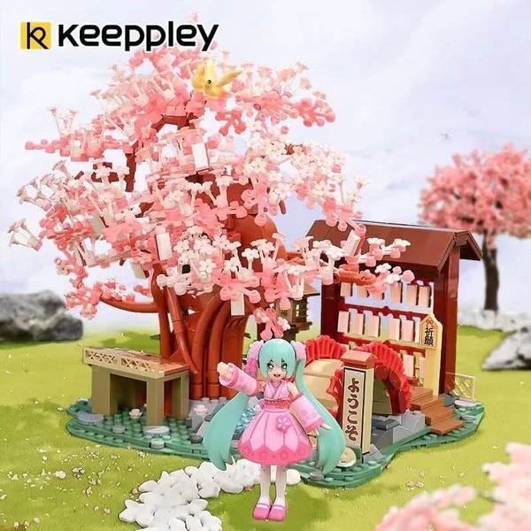 (สินค้าลิขสิทธิ์แท้) ชุดตัวต่อ Hatsune Miku x Keeppley