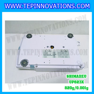 เครื่องชั่งดิจิตอล ทศนิยม 3 ตำแหน่ง รุ่น UP823X 820gx0.001g เครื่องชั่งละเอียดสูง820g เครื่องชั่งน้ำหนัก820g ตาชั่ง820กรัม พิกัดน้ำหนัก 820g ความละเอียด 0.001g ยี่ห้อ SHIMADZU รุ่น UP823X