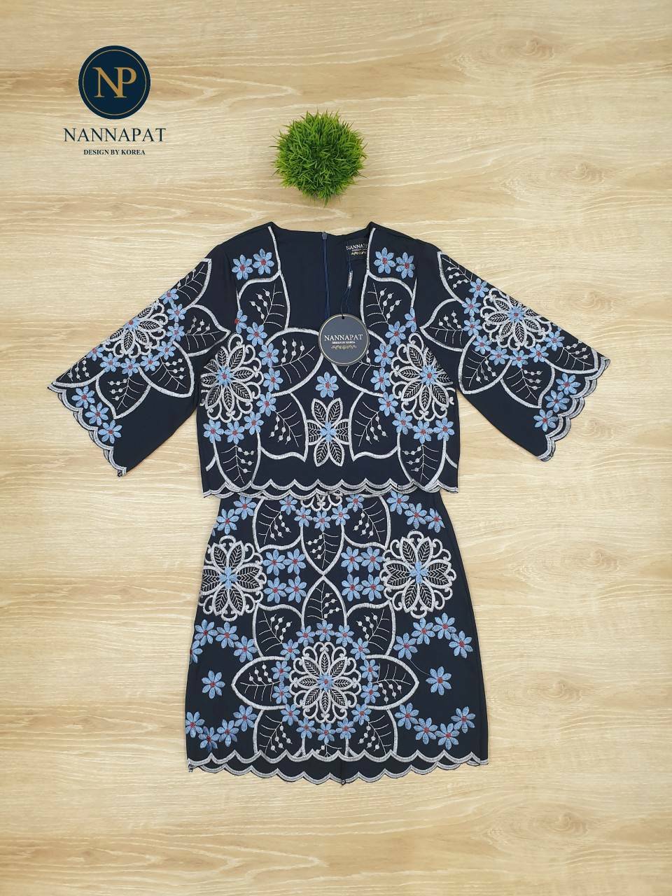 เซทงานปักทั้งชุด