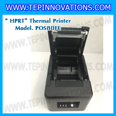 HPRT POS80FE เครื่องพิมพ์ใบเสร็จ เครื่องพิมพ์กระดาษความร้อน80มม. เครื่องพิมพ์สลิป80mm. เครื่องพิมพ์ใบเสร็จอย่างย่อ80MM thermal Printer ตัดกระดาษอัตโนมัติ เครื่องพิมพ์ใบเสร็จ ยี่ห้อ HPRT รุ่น POS80FE